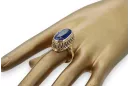Ring Vintage Saphir 14 Karat Gelbgold vrc129y
